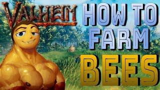 Valheim  EASY Bee Farm   Learn in JUST 1 Minute  Tutorial 