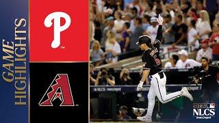 Phillies vs. D-backs NLCS Game 4 Highlights 102023  MLB Highlights