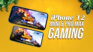 iPhone 12 Mini & iPhone 12 Pro Max Gaming  PubG Test