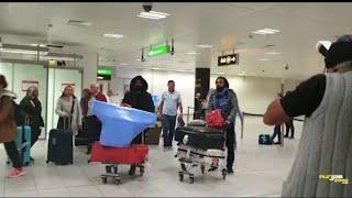 Babbu Maan Arrives At Gatwick Airport For His UK Tour 2018