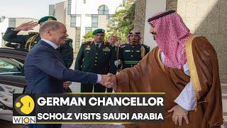 German chancellor Scholz on 2-day trip to West Asia visits Saudi Arabia  Latest News  WION