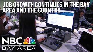 Job Growth Continues in the Bay Area and the Country