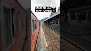 KALKA SHIMLA TOY TRAIN FIRST CLASS BOOKING  MOUNTAIN RAILWAYS OF INDIA #shimla #indianrailways