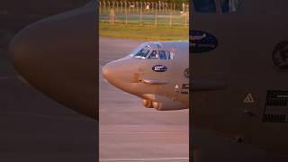 B-52H bombers take off for a mission in support of Bomber Task Force 24-3 at RAF Fairford #b52