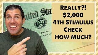Really? $2000 4th Stimulus Check in 2024 - Low Income Social Security SSDI SSI - How Much?