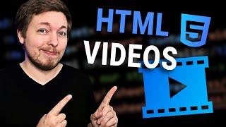 29  HOW TO INSERT VIDEOS INTO YOUR WEBSITE  2023  Learn HTML and CSS Full Course for Beginners