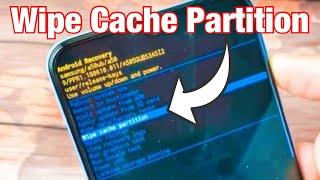 How to WipeClear Cache Partition on Samsung Galaxy A50s A50 A40 A30 A20 A10 etc