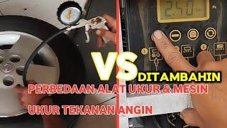 Perbedaan alat ukur tekanan angin nitrogen VS mesin Inflator