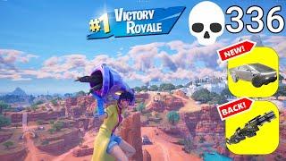 336 Elimination Solo Vs Squads Zero Build Gameplay Wins Fortnite chapter 5