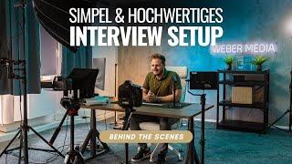 3 Schritte für cinematische Interview Setups  Behind The Scenes