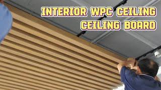 Stylish beautiful Interior wpc ceiling board panels