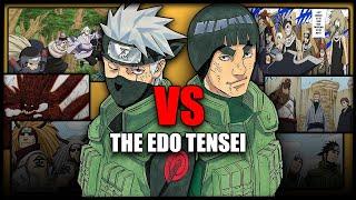 Kakashi & Guys Company vs Each Edo Tensei Front