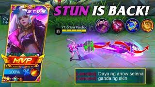 SELENA S.T.U.N SKIN IS BACK  THIS IS THE BEST SKIN EVER  SELENA GAMEPLAY 2022 - MLBB