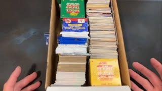 A $25 BOX OF SPORTS CARDS & FLEA MARKET PICKUPS - Weekend Recap