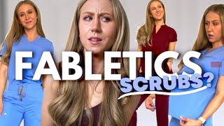 I Tried Fabletics Scrubs... Are They Really Active Scrubs?