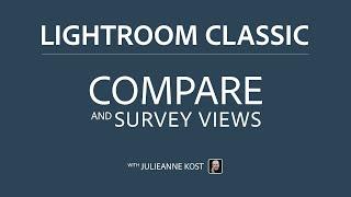 Using Compare and Survey View in Lightroom Classic