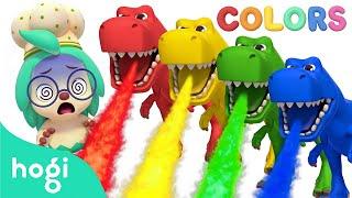  Learn Colors with Dinosaur Cooking   Colors for Kids｜Hogi Colors｜Hogi Pinkfong