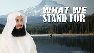 What We Stand For  Mufti Menk