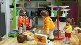 Playmobil Film Lernvideos Geh nicht mit Fremden mit Notruf 112  Familie Jansen  Kinderfilm