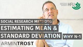 #16 ESTIMATING MEAN AND STANDARD DEVIATION OF POPULATION