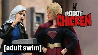 Robot Chicken  How To Defeat Supergirl  Adult Swim UK 