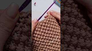 Рельефный узор крючком #сумкакрючком #узоркрючком #crochet