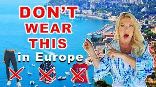 DONT MAKE THESE STYLE MISTAKES WHEN VISITING EUROPE