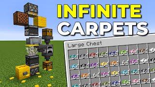 Simple Carpet Duper Without Slime & Honey Blocks - Infinite Fuel Source