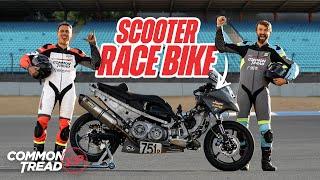The Worst Race Bike Ever? Yamaha TMAX 500 Scooter Track Build  Common Tread XP