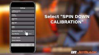 JETBLACK APP-THE VOLT SPIN DOWN CALIBRATION