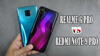 Xiaomi Redmi Note 9 Pro vs Realme 6 Pro  SpeedTest and Camera comparison