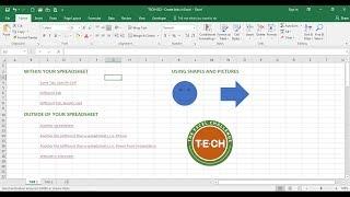 TECH-012 - Create links in Excel to places within your spreadsheet and outside of your spreadsheet