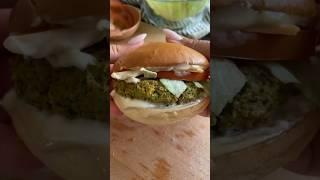 FALAFEL burger  TAHINI MAYO sauce  plant protein  fiber rich