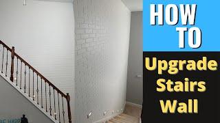 Stairs Wall Makeover