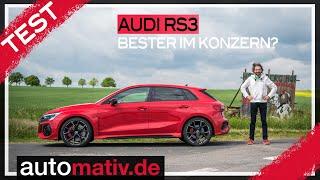 Audi RS3 2022 Schneller als Werksangabe Preis Fahrwerk Effizienz - Test mit Benjamin Brodbeck