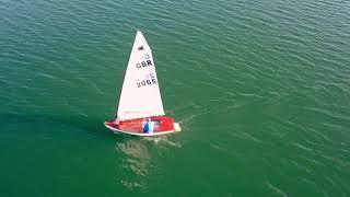 OK Dinghy free sailing at Iskar Lake - Episode I