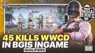 BGIS In-Game Qualifier 2024 Gameplay  Day 1  Match 1-2  45 Kills WWCD