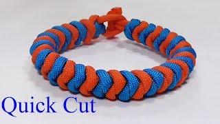 2 Color Snake Knot Quick Cut