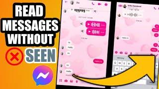 Easiest way to Read Messages on Messenger Without Seen