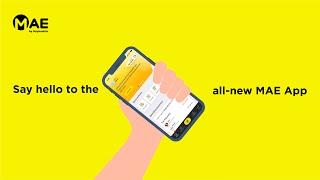 Say hello to the all-new app MAE by Maybank2u