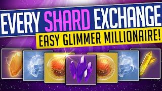 Destiny 2  EVERY SHARD EXCHANGE Easy GLIMMER MILLIOINARE in The Final Shape - Season 22