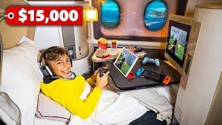 Traveling FIRST CLASS To DUBAI $15000 Seat  The Royalty Family