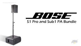 Bose S1 Pro and Sub1 PA Bundle - AmericanMusical.com