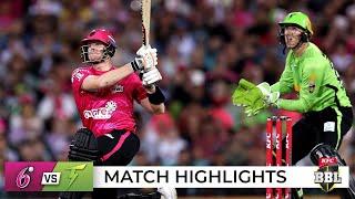 Steve Smith steals the show as Sixers smash Thunder  BBL12