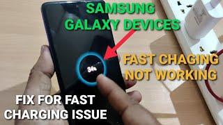 solved Samsung Galaxy Devices Fast Charging Not Working  Cable Charging Issue