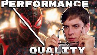Performance Mode Vs Fidelity Mode In Marvels Spider-Man 2