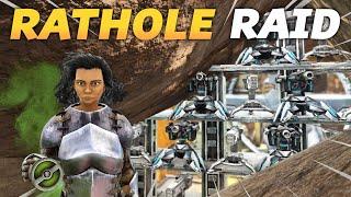 SOLO Raiding A Hidden Rathole Base For Crazy PROFIT ARK