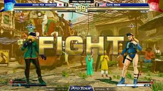 SFV - FINAL ROUND 2018 - ECHO FOX Momochi Kolin vs Data Neon Kolin Top64 HD720p 60fps