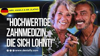 Warum Angela und Zlatko Dentafly für starke und zuverlässige Zähne wählen I Ansichten der Patienten