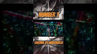 TOP 5 FIGHTS Jujutsu Kaisen season 2 #1 #jujutsukaisen #anime #shorts